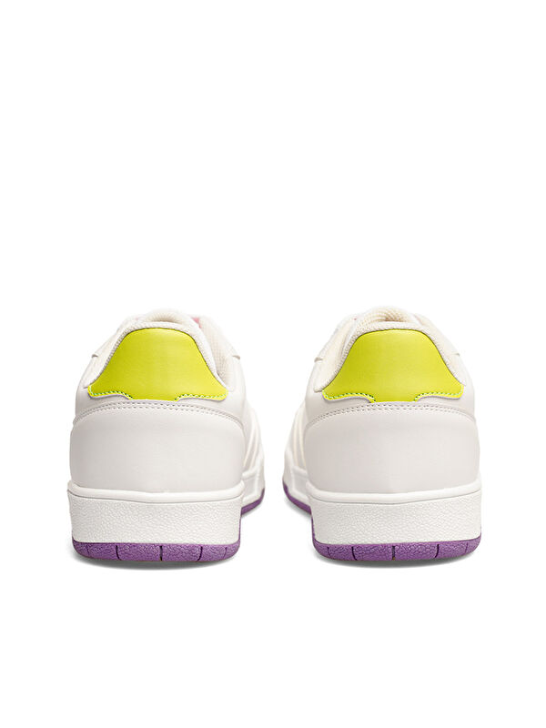 Uzy Kadın Beyaz Sneaker - Görsel 6