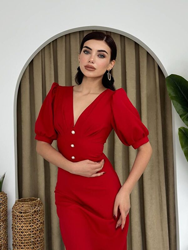 Jane's Linda Midi Elbise