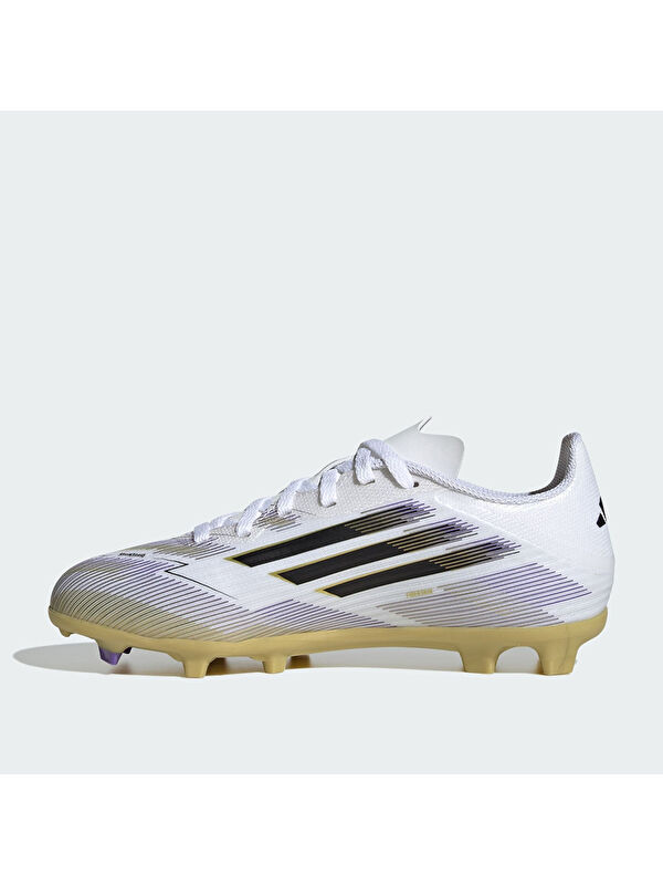 F50 League Fg/Mg J Çocuk Beyaz Krampon - Görsel 3