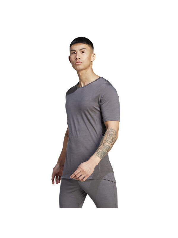Adidas Xpr Mer150 Grefiv Erkek Gri Spor Tişört
