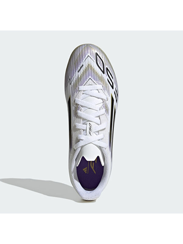 F50 League Fg/Mg J Çocuk Beyaz Krampon - Görsel 4