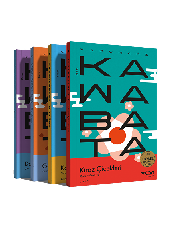 Can Yayınları Yasunari Kawabata Kitap Seti (4 Kitap)