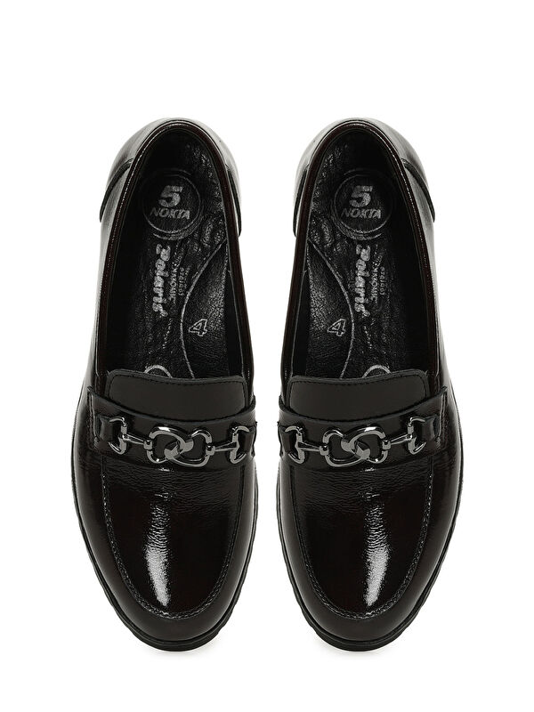 105077.Z5PR Siyah Kadın Loafer - Görsel 5