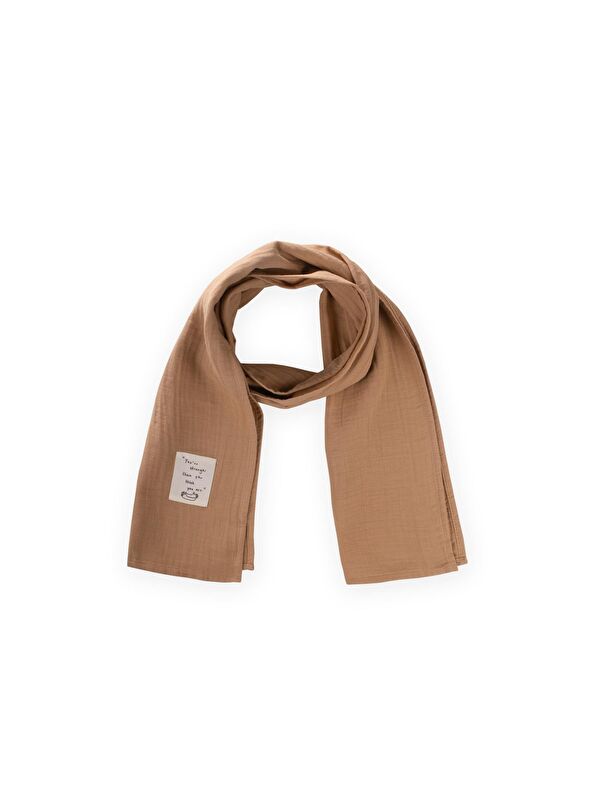 CİGİT Bebek Atkı 25X140 Cm Camel
