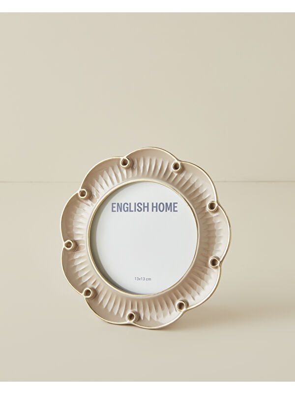 English Home Lina Mdf Çerçeve 13x13 cm Bej