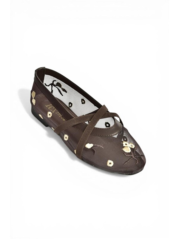Fox Shoes Kahverengi Kadın Babet Y811897015