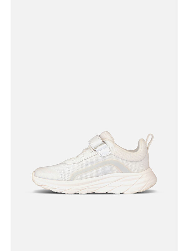 Unco Hafif Unisex Çocuk Beyaz Sneaker - Görsel 3