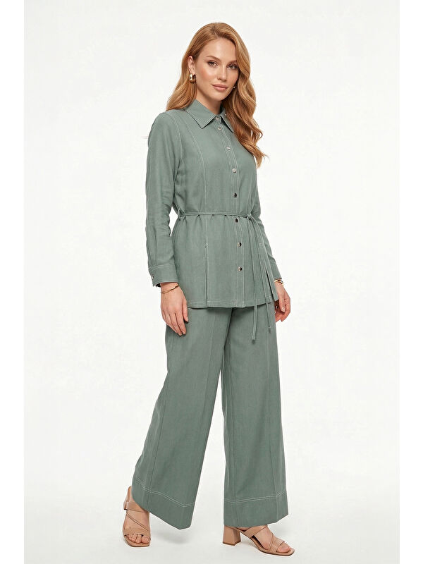 Remsa Levidor Tunik Pantolon Takım 100833 Mint