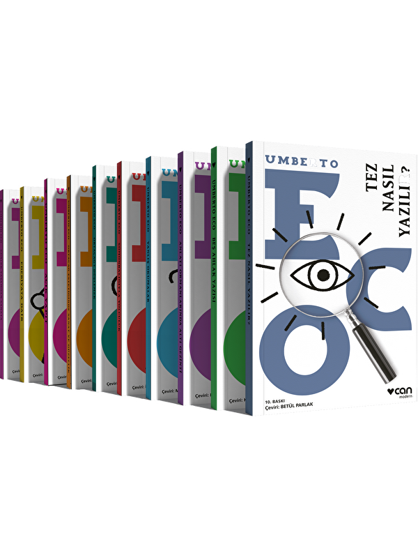 Can Yayınları Umberto Eco Seti 2 (10 Kitap)
