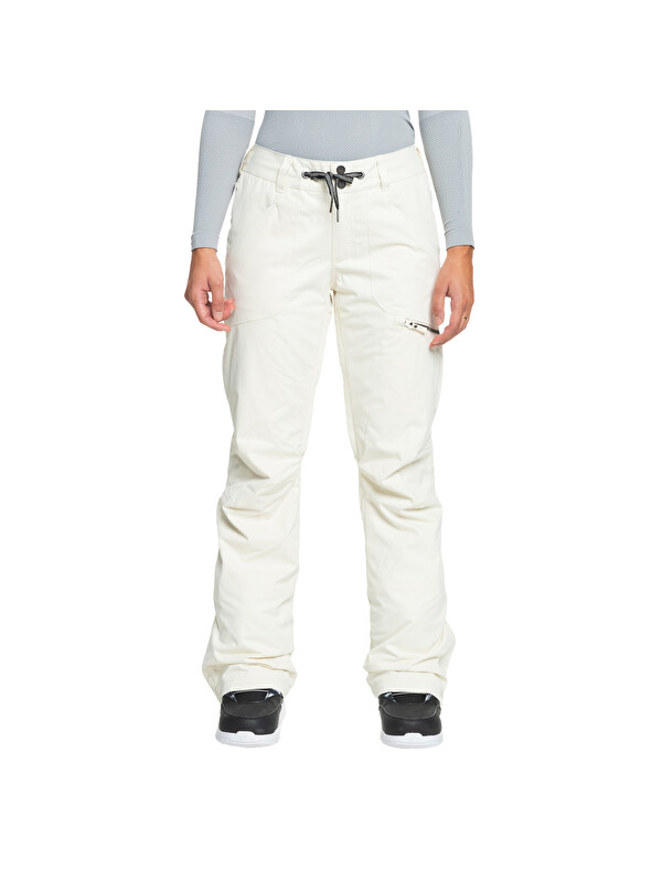 Roxy Nadia Pt Kadın Beyaz Snowboard Pantolonu