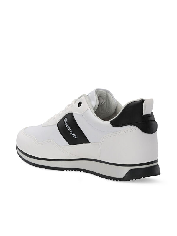 OFFENSE Erkek Günlük Ayakkabı Beyaz / Siyah - Görsel 4