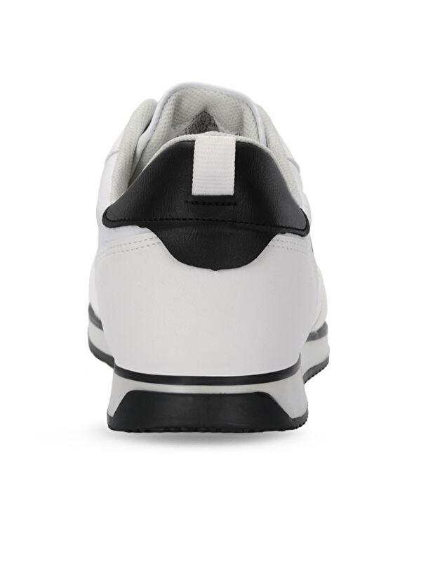 OFFENSE Erkek Günlük Ayakkabı Beyaz / Siyah - Görsel 7