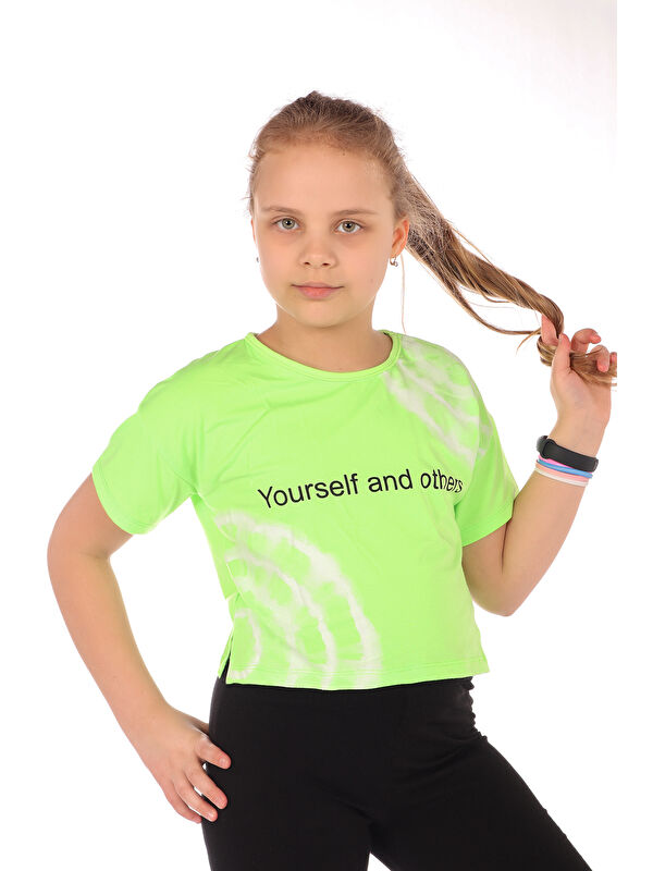 Toontoykids Kız Çocuk Baskılı Tişört