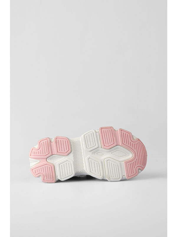 Wild Basic Kız Çocuk Pudra Spor Ayakkabı - Görsel 5