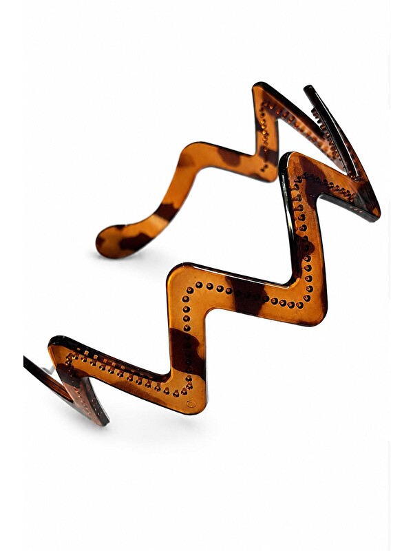 New Obsessions Zigzag Plastik Taç