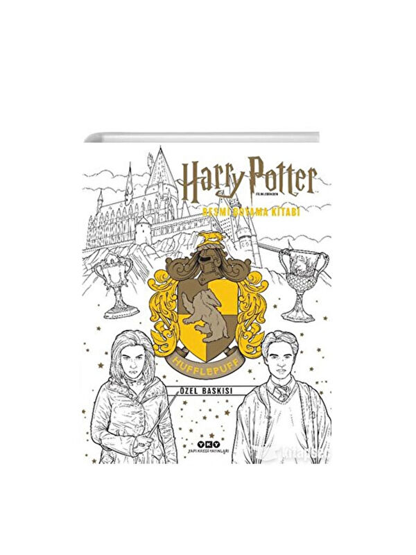 Yapı Kredi Yayınları Harry Potter Filmlerinden Resmi Boyama Kitabı - Hufflepuff Özel Baskısı