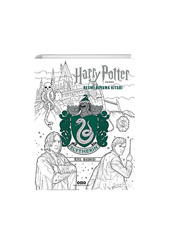 Yapı Kredi Yayınları Harry Potter Filmlerinden Resmi Boyama Kitabı - Slytherin Özel Baskısı
