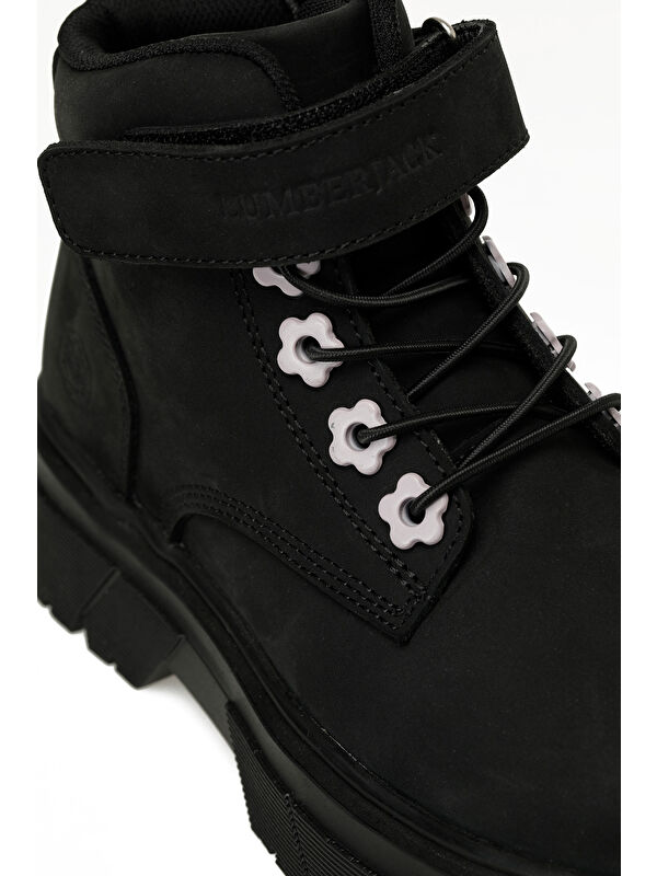 BORE 5PR Siyah Kız Çocuk Bot - Görsel 8