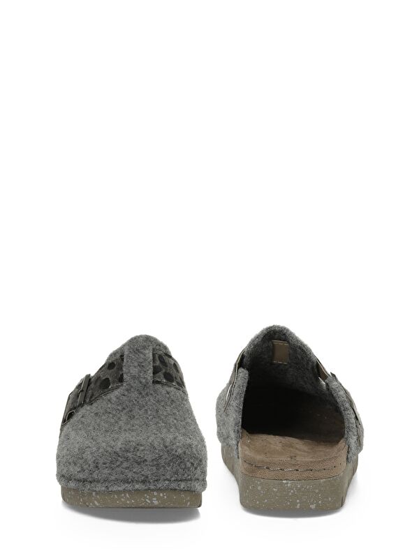 609034.Z5PR Gri Kadın Sabo Terlik - Görsel 6