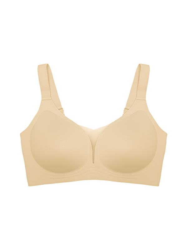 Cottonhill Seamless Bra - Shape | Ten Lazer Kesim Dikişsiz Toparlayıcı Büyük Beden Tüllü Kadın Sütyen