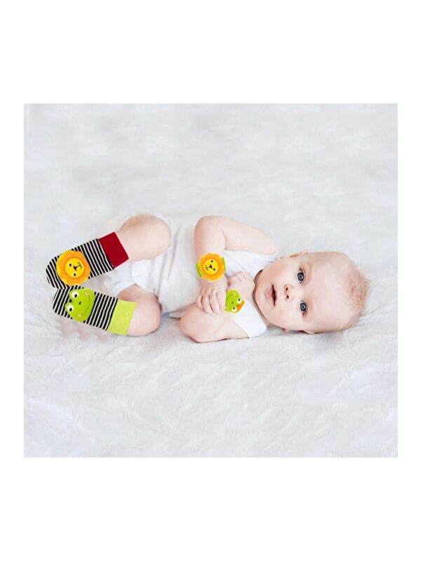 Babyjem Çorap Ve Bileklik Aslan & Kurbağa shpwax 986377