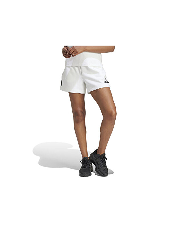 Adidas W Z.N.E. Short Kadın Günlük Şort JJ4678 Beyaz