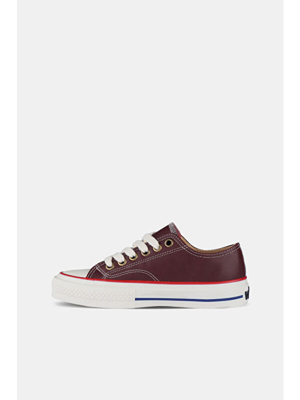 Navar Basic Unisex Genç Bordo Sneaker - Görsel 3