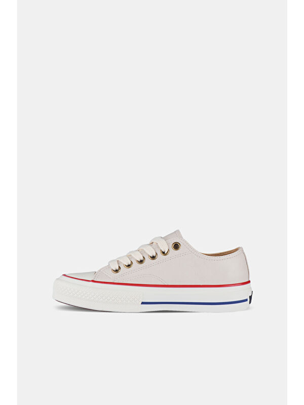 Navar Basic Unisex Genç Bej Sneaker - Görsel 3