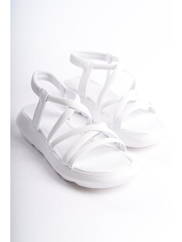 D841 Günlük Ortopedik Kadın Sandalet - Görsel 5