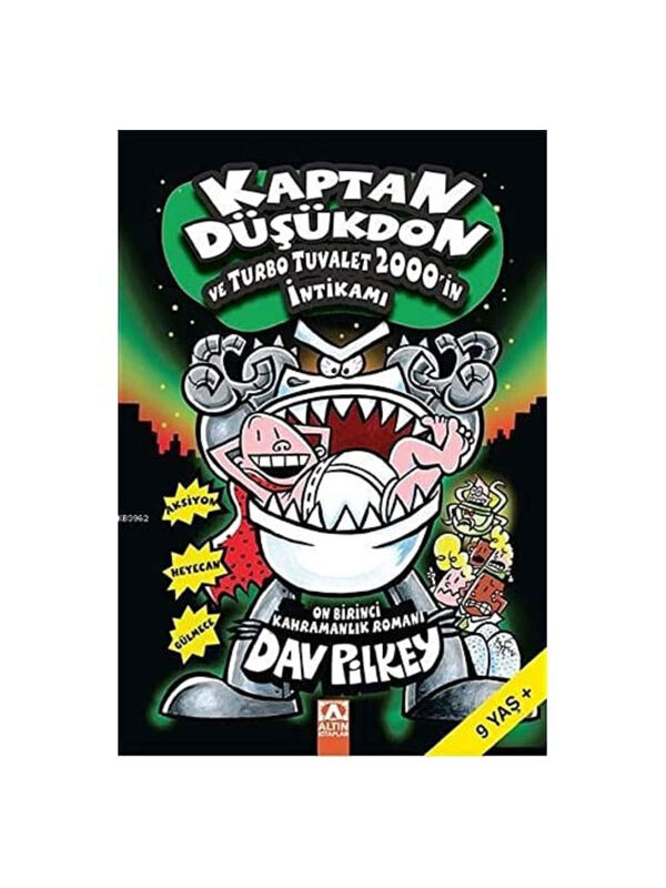 Altın Kitaplar Kaptan Düşükdon ve Turbo Dav Pilkey