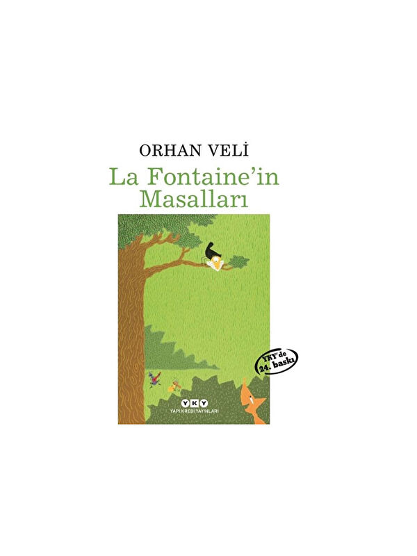 Yapı Kredi Yayınları La Fontainein Masalları Orhan Veli Kanık