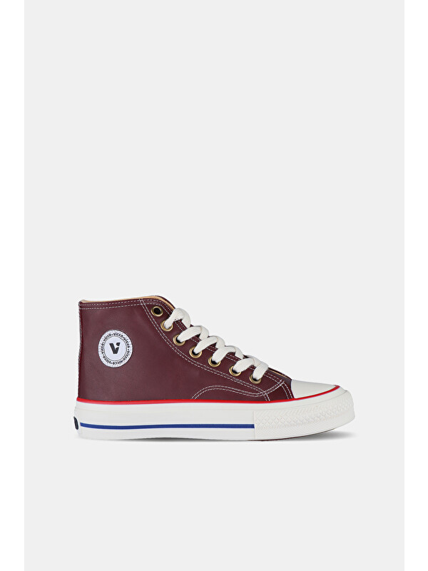 Vicco Monno Basic Unisex Genç Bordo Sneaker