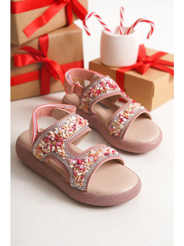 Barby Günlük Ortopedik Kız Çocuk Sandalet Ayakkabı - Görsel 4