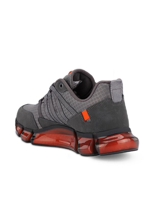 ZEPH Erkek Sneaker Ayakkabı Koyu Gri - Görsel 4