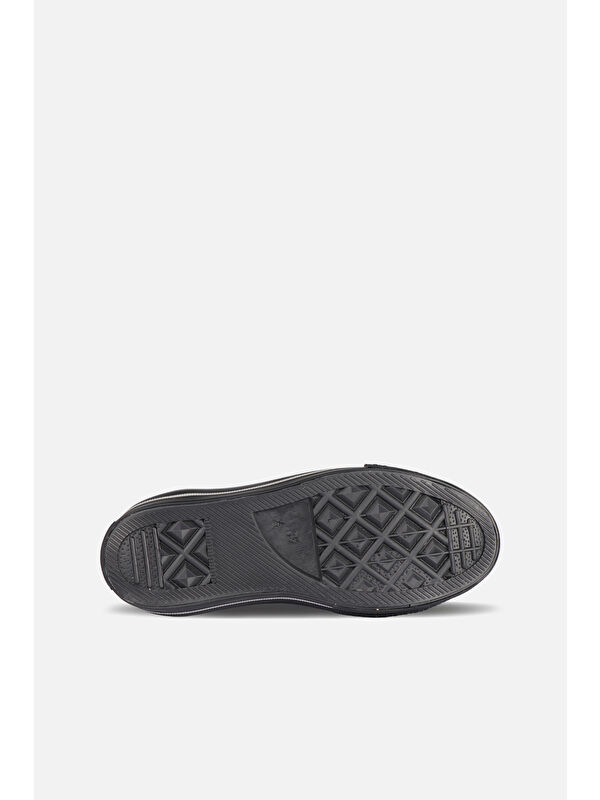 Idol Basic Unisex Genç Siyah/Siyah Sneaker - Görsel 4