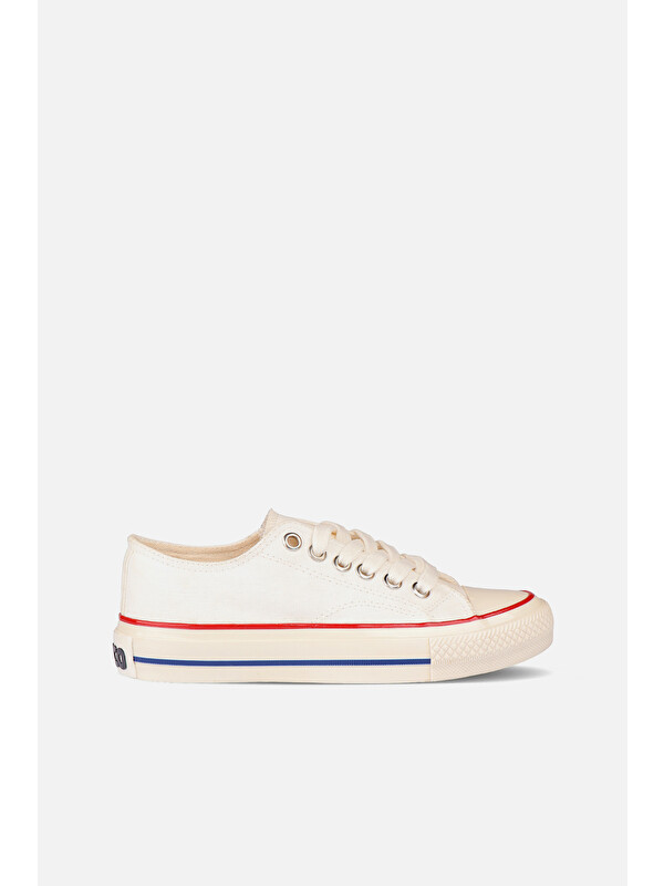 Vicco Idol Basic Unisex Genç Beyaz Sneaker