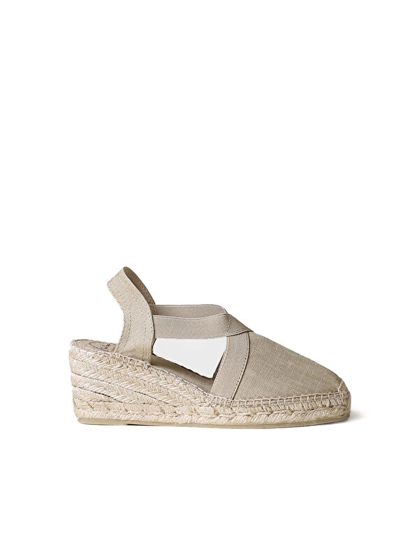 Toni Pons Kadın Sandalet Ter Elastic Linen Stone (Pedra)