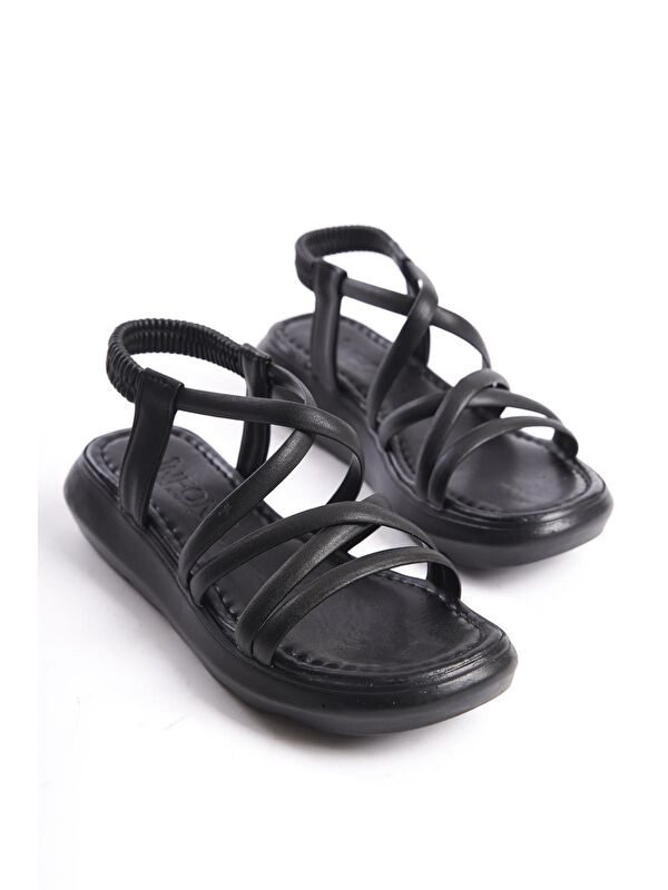 D841 Günlük Ortopedik Kadın Sandalet - Görsel 5