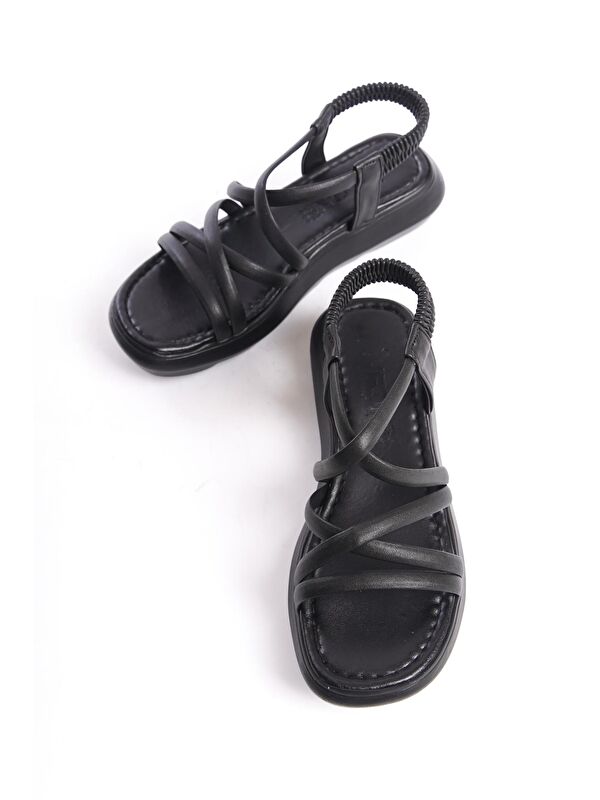 D841 Günlük Ortopedik Kadın Sandalet - Görsel 6