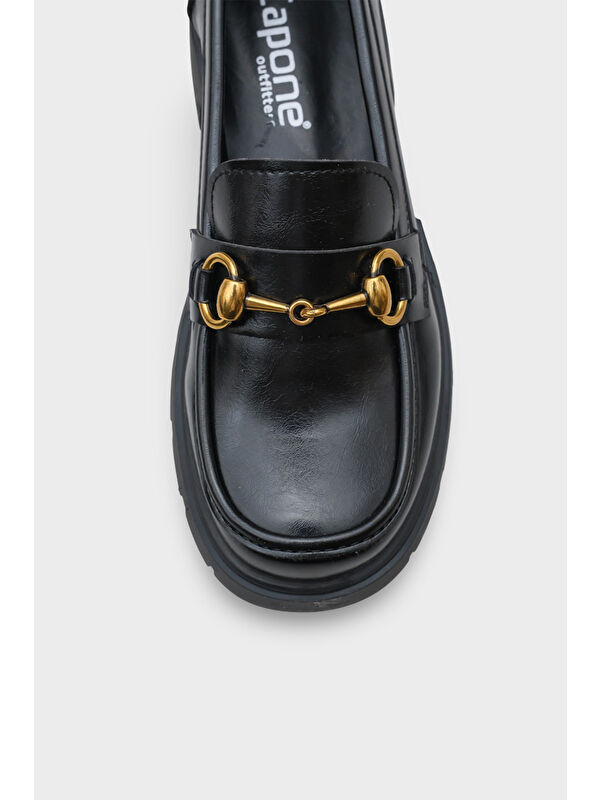 Jessie Trak Tabanlı Metal Tokalı Kadın Loafer - Görsel 4