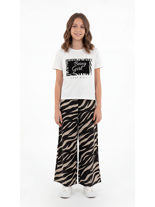 Mışıl Kids Being Girly Baskılı Kız Çocuk Alt Üst Takım