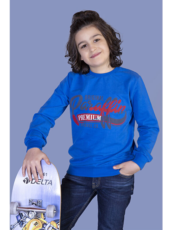 Toontoykids Erkek Çocuk Premium Baskılı Sweatshirt