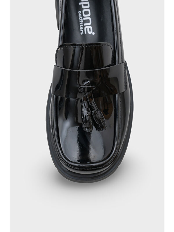 Elga Trak Tabanlı Püsküllü Kadın Loafer - Görsel 4