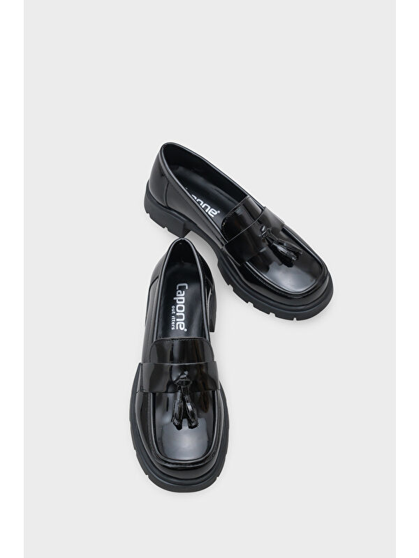 Elga Trak Tabanlı Püsküllü Kadın Loafer - Görsel 7