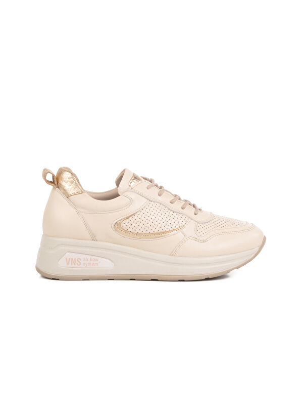 Bej Air Flow Hakiki Deri Kadın Casual Ayakkabı 2216654Y Z - Görsel 2