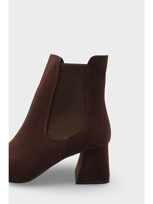 Ronny Sivri Burunlu Yandan Lastikli Kadın Bot - Görsel 6