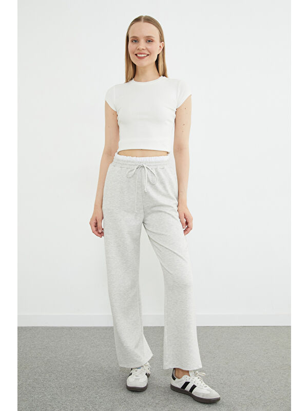Fullamoda Beli Garnili Cepli Modal Pantolon