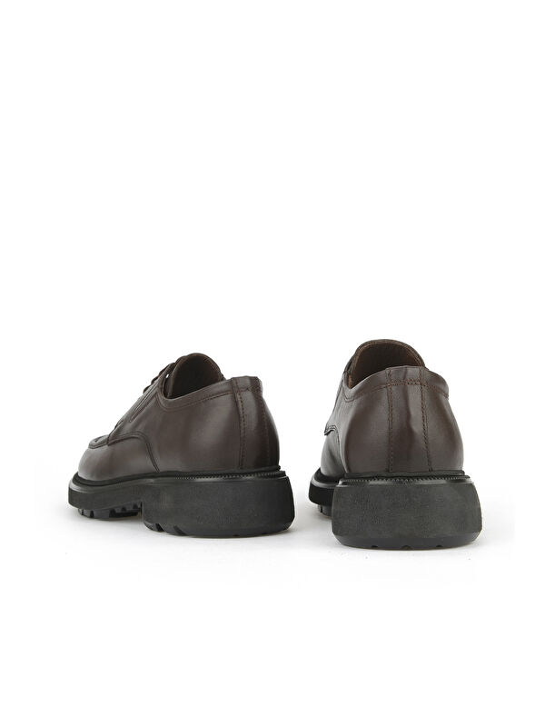 Erkek Hakiki Deri Ayakkabı 1531007Z4203 Kahve - Görsel 4