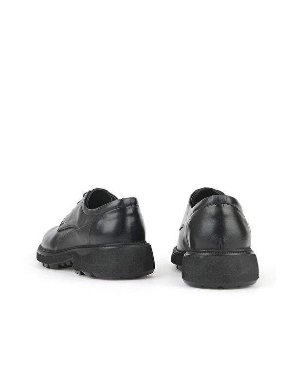 Erkek Hakiki Deri Ayakkabı 1531007Z4204 Siyah - Görsel 4