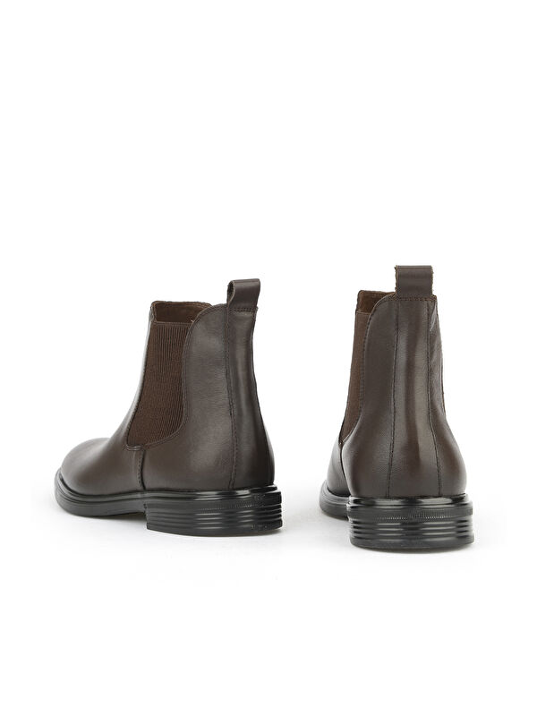 Erkek Hakiki Deri Bot 1531007Z8255 Kahve - Görsel 4